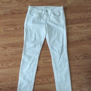 J brand skinny leg white jeans